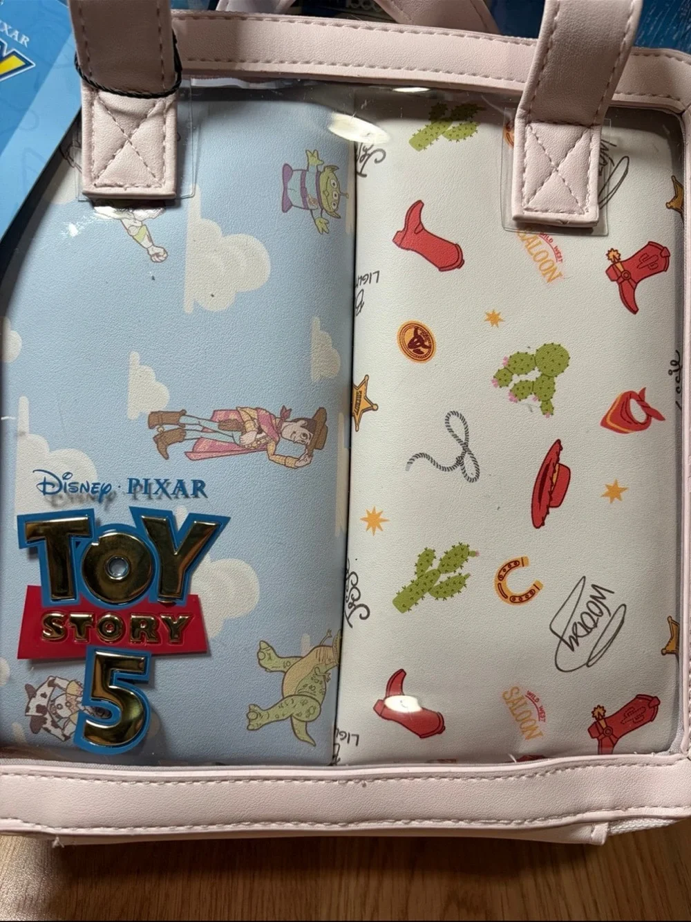Disney Pixar {Toy Story 5}  3-Piece Travel Cosmetic Makeup Bag Set *Primark*-NEW